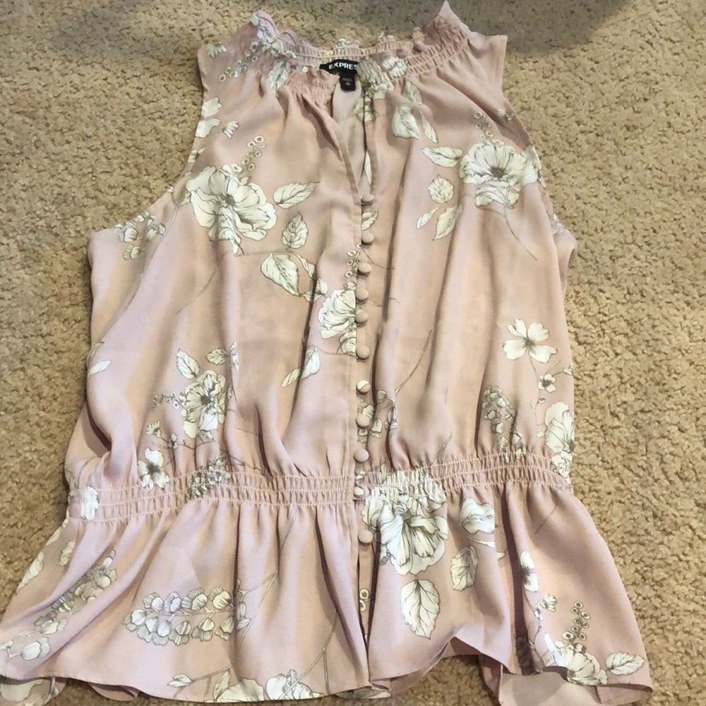 Express floral blouse